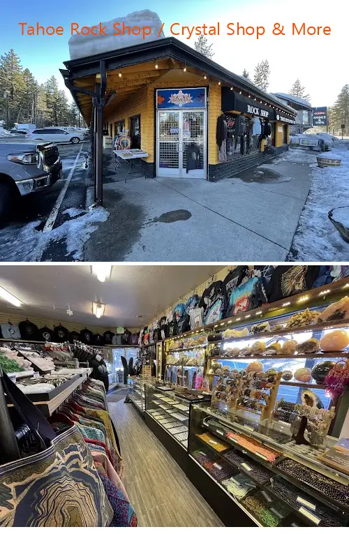 tahoe rock shop / crystal shop  more ca
