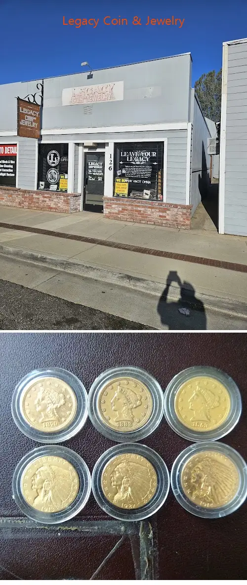 legacy coin  jewelry ca