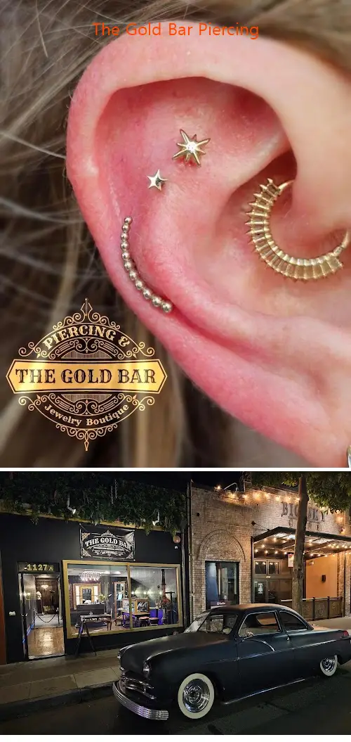 the gold bar piercing ca