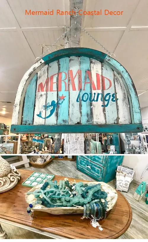 mermaid ranch coastal decor tx