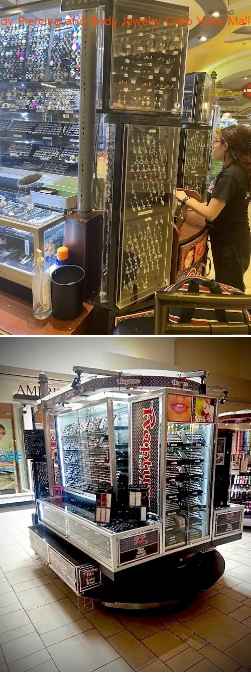 rapture body piercing and body jewelry cielo vista mall el paso tx tx