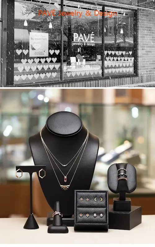 pavé jewelry design wa