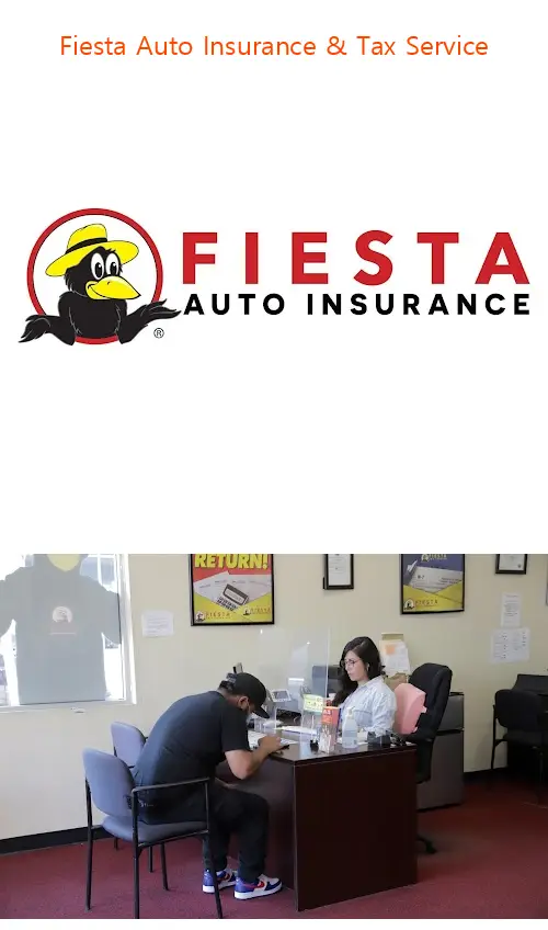 fiesta auto insurance  tax service ca 94601
