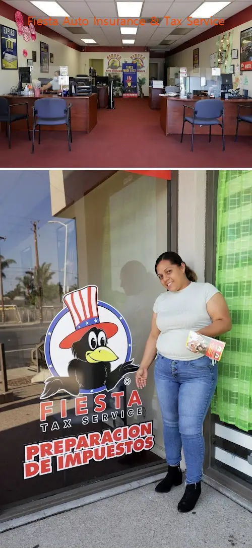 fiesta auto insurance  tax service ca 94544