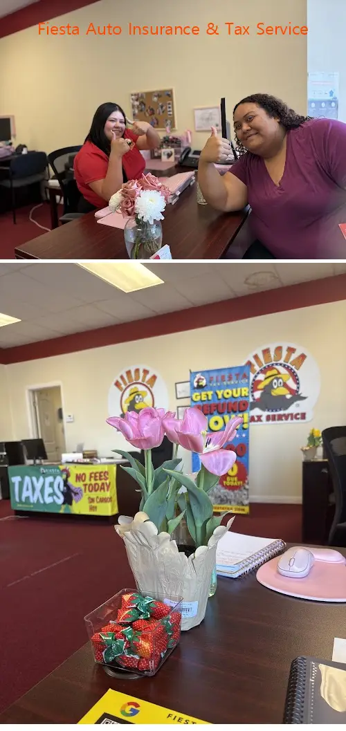 fiesta auto insurance  tax service ca 90810