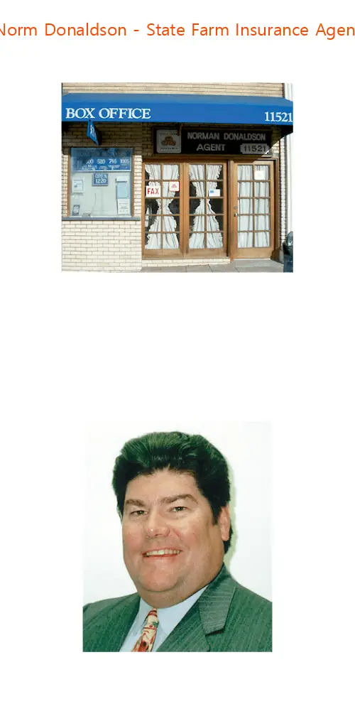 norm donaldson  state farm insurance agent ca