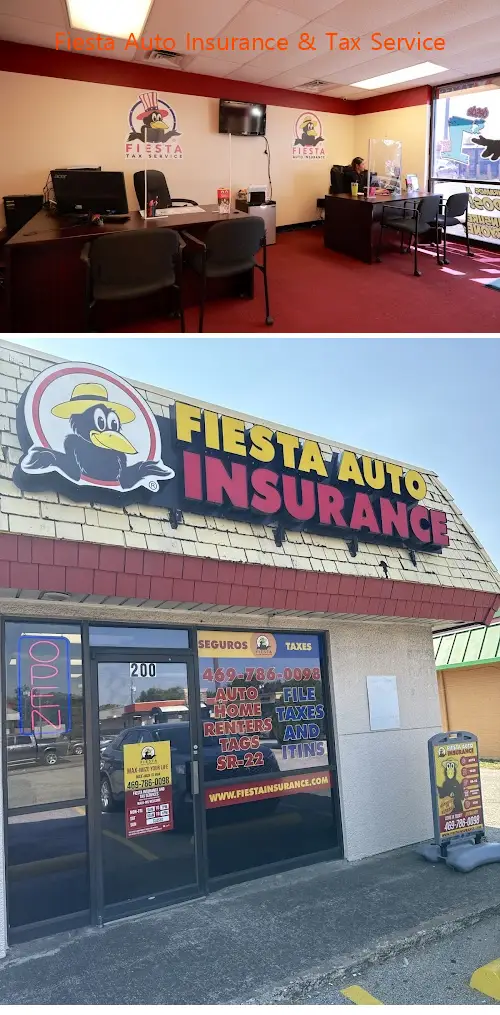 fiesta auto insurance  tax service tx 75040