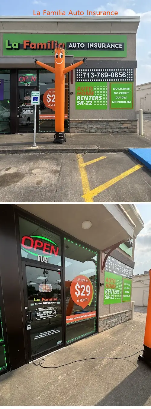 la familia auto insurance tx 77505