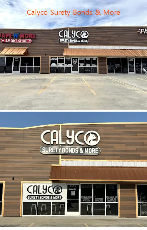 calyco surety bonds  more tx