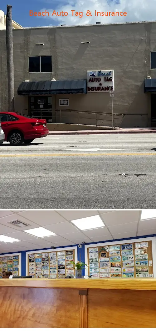 beach auto tag  insurance fl