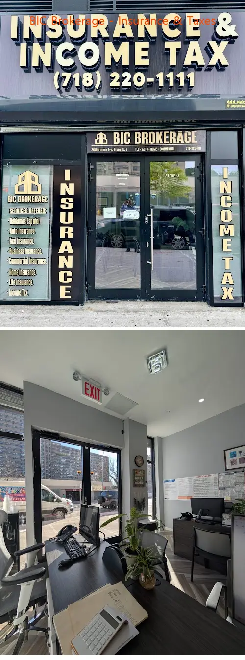 bic brokerage  insurance  taxes ny