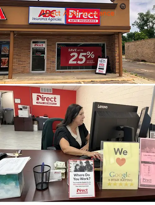 direct auto insurance la 70605