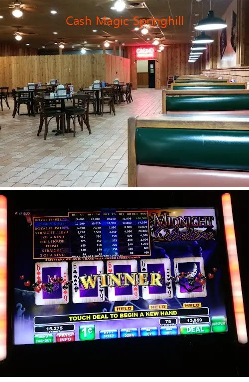 cash magic springhill la