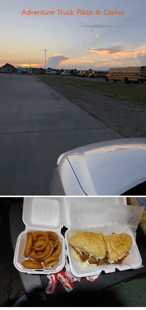 adventure truck plaza  casino la