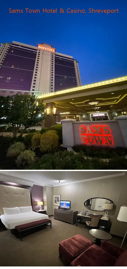 sams town hotel  casino shreveport la