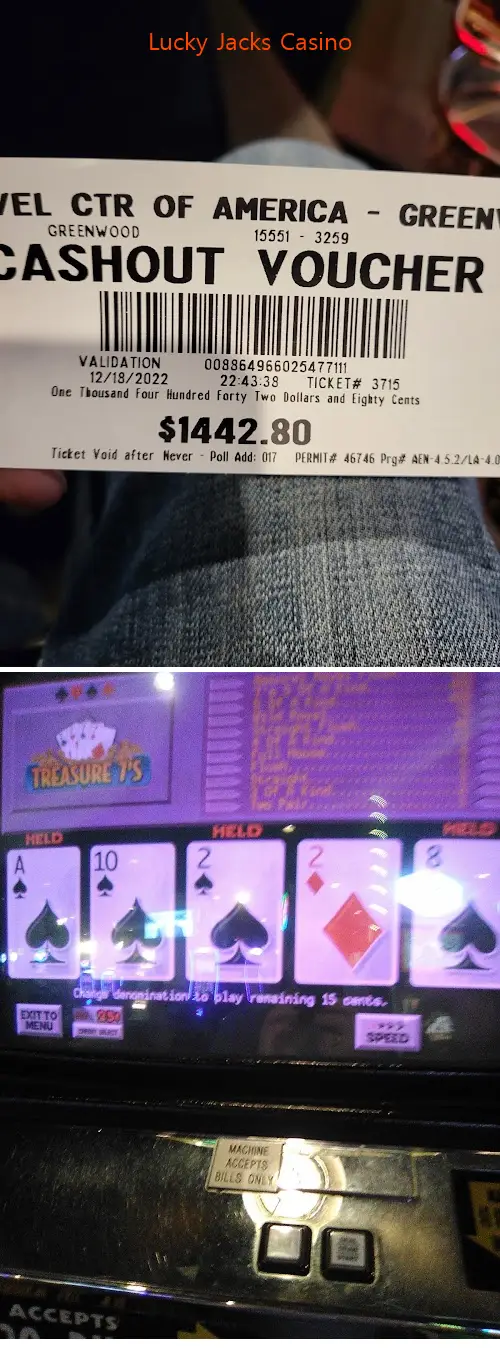 lucky jacks casino la 71129