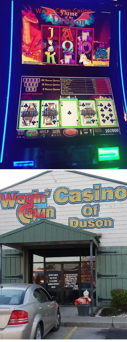 wagin cajun casino la