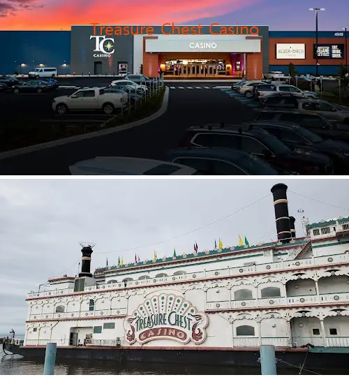 treasure chest casino la