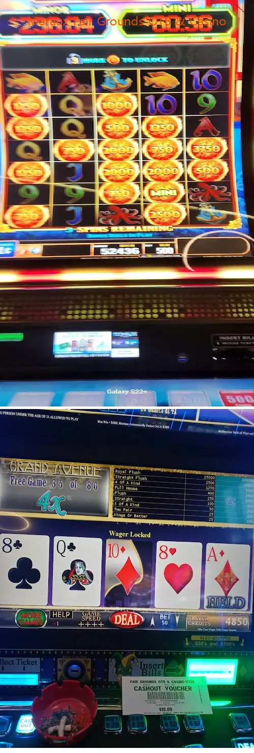 meraux fair grounds otb  casino la