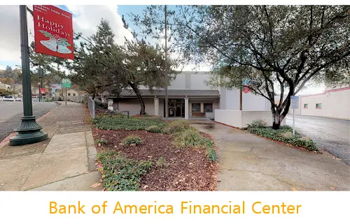 bank of america financial center ca 95667