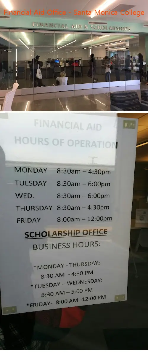 financial aid office  santa monica college ca