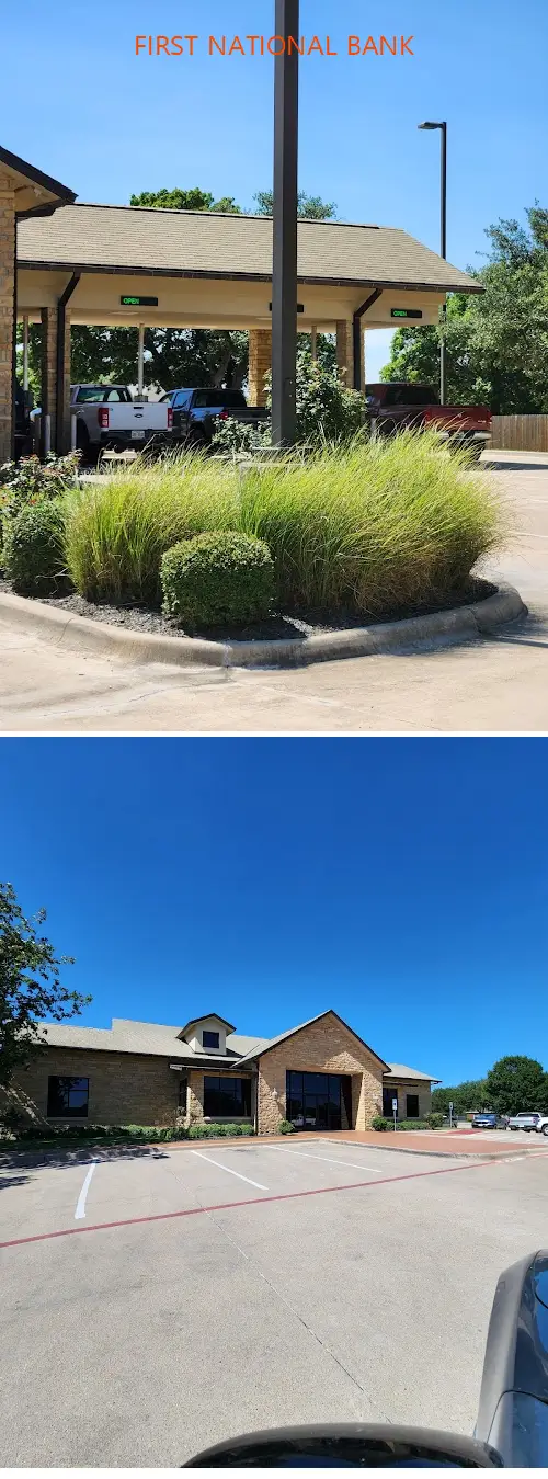 first national bank tx 76528