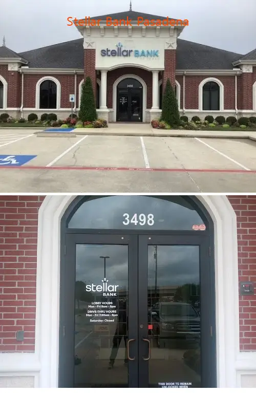 stellar bank pasadena tx