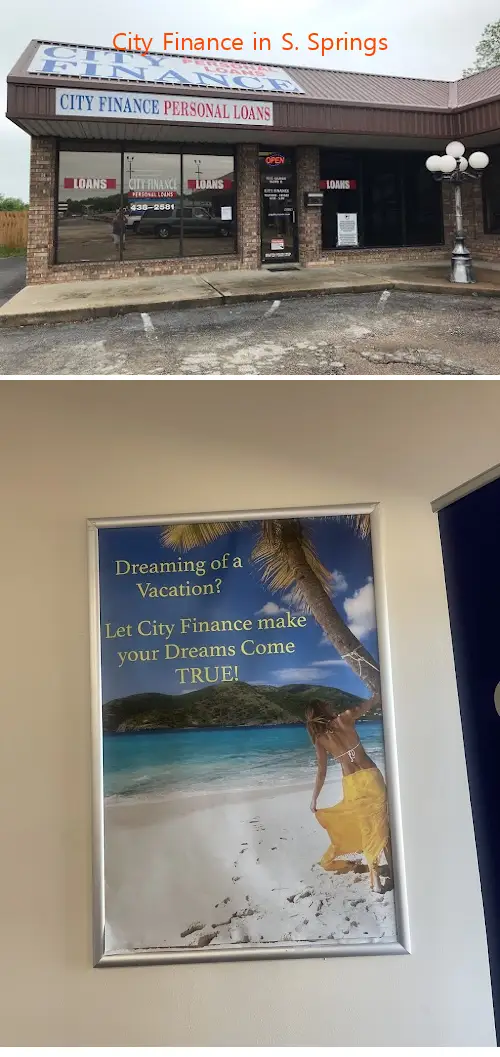 city finance in s springs tx