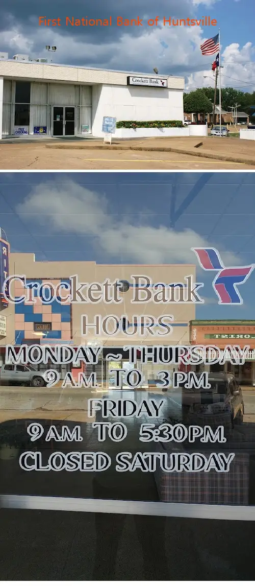 first national bank of huntsville tx