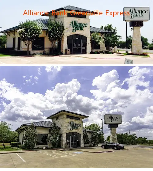 alliance bank greenville express tx