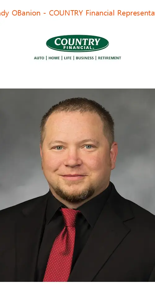 randy obanion  country financial representative wa
