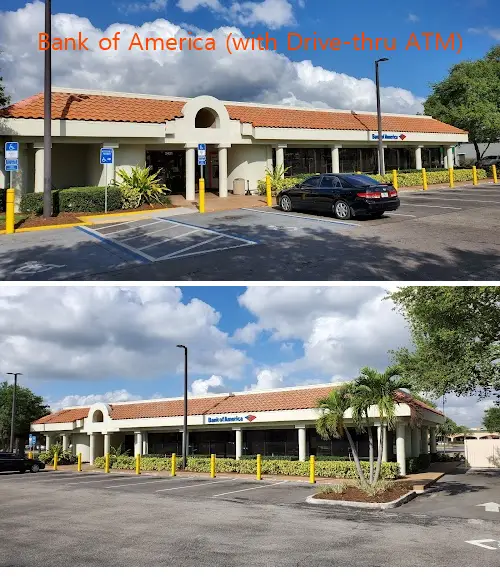 bank of america with drivethru atm fl 34982