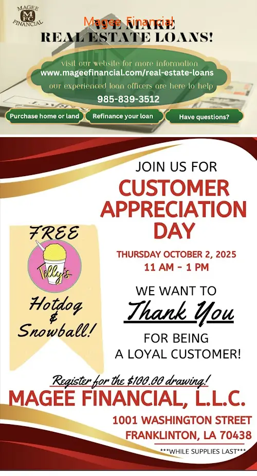 magee financial la 70438