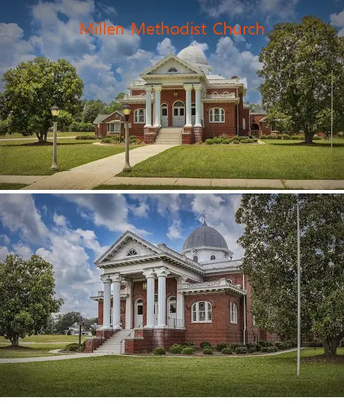 millen methodist church ga