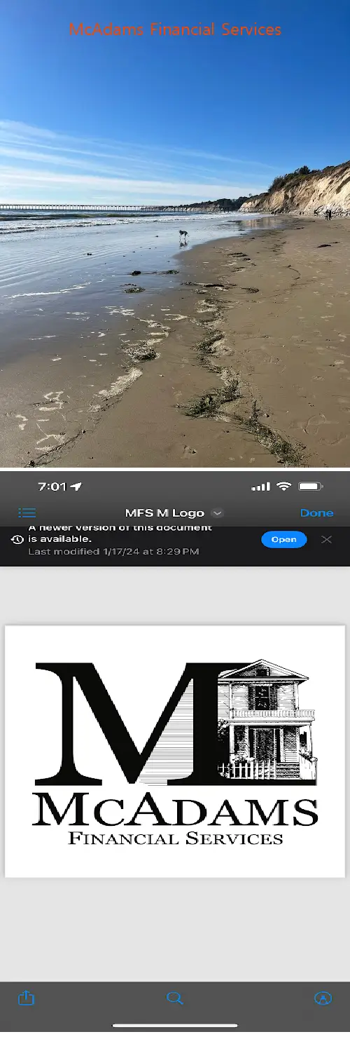 mcadams financial services ca