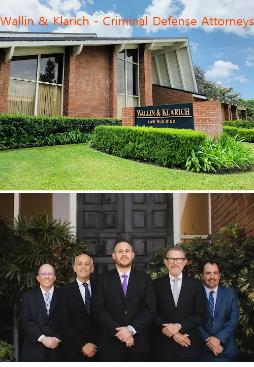 wallin  klarich  criminal defense attorneys ca 18022