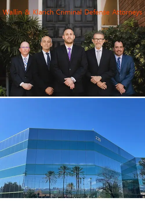 wallin  klarich criminal defense attorneys ca