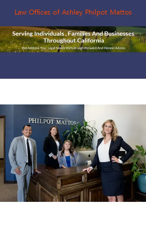 law offices of ashley philpot mattos ca