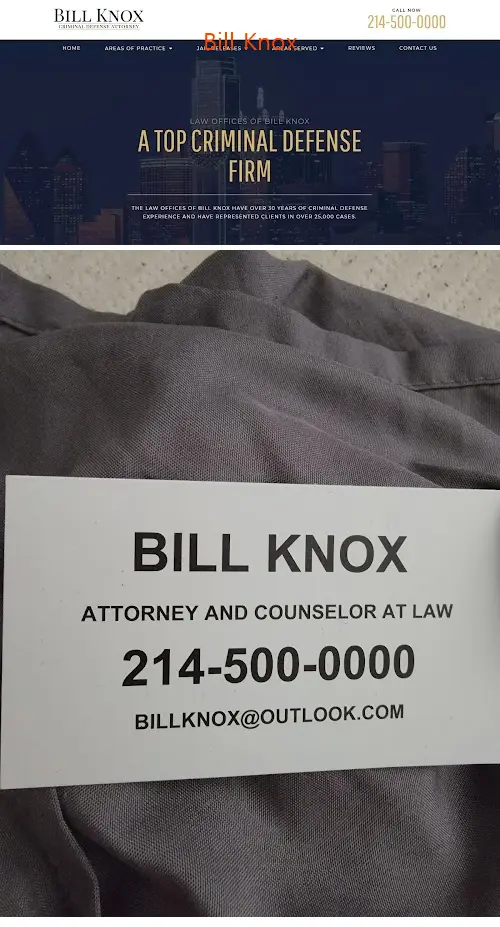 bill knox tx