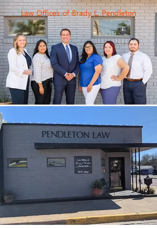 law offices of brady l pendleton tx 76401