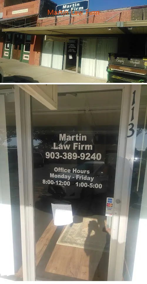 martin law firm tx