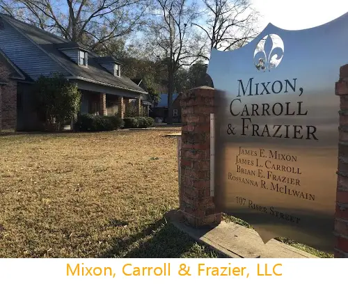 mixon carroll  frazier llc la