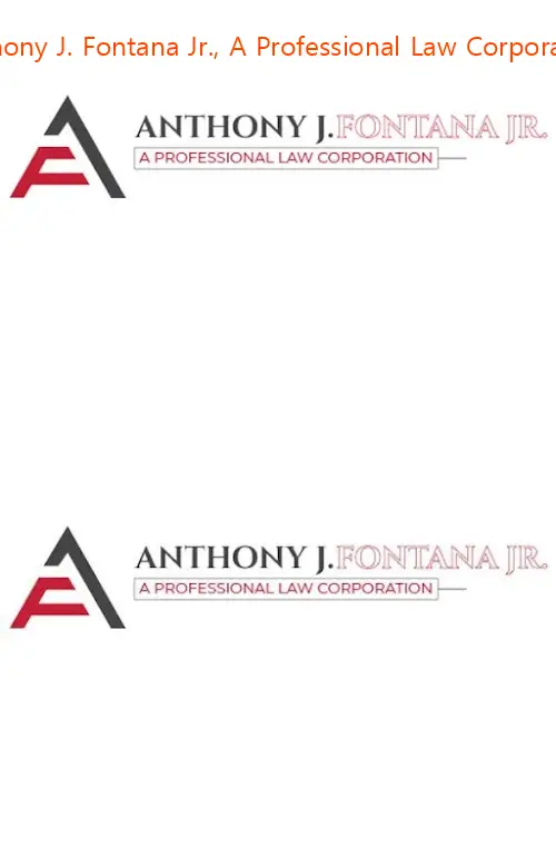 anthony j fontana jr a professional law corporation la