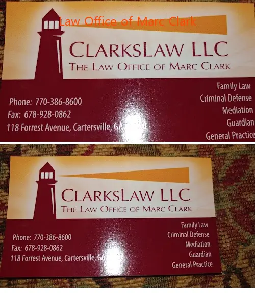 law office of marc clark ga