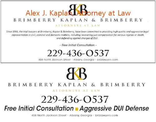 alex j kaplan attorney at law ga