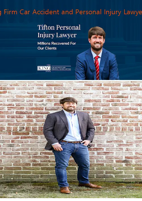 the king firm car accident and personal injury lawyers tifton ga